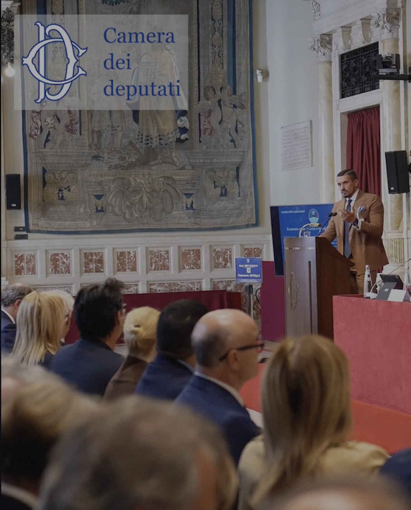 Davide Caiazzo alla Camera dei Deputati